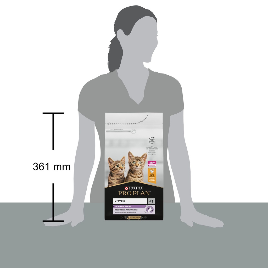 Pro Plan Kitten Healthy Start Dry Cat Food with Chicken 1.5Kg | NESTU